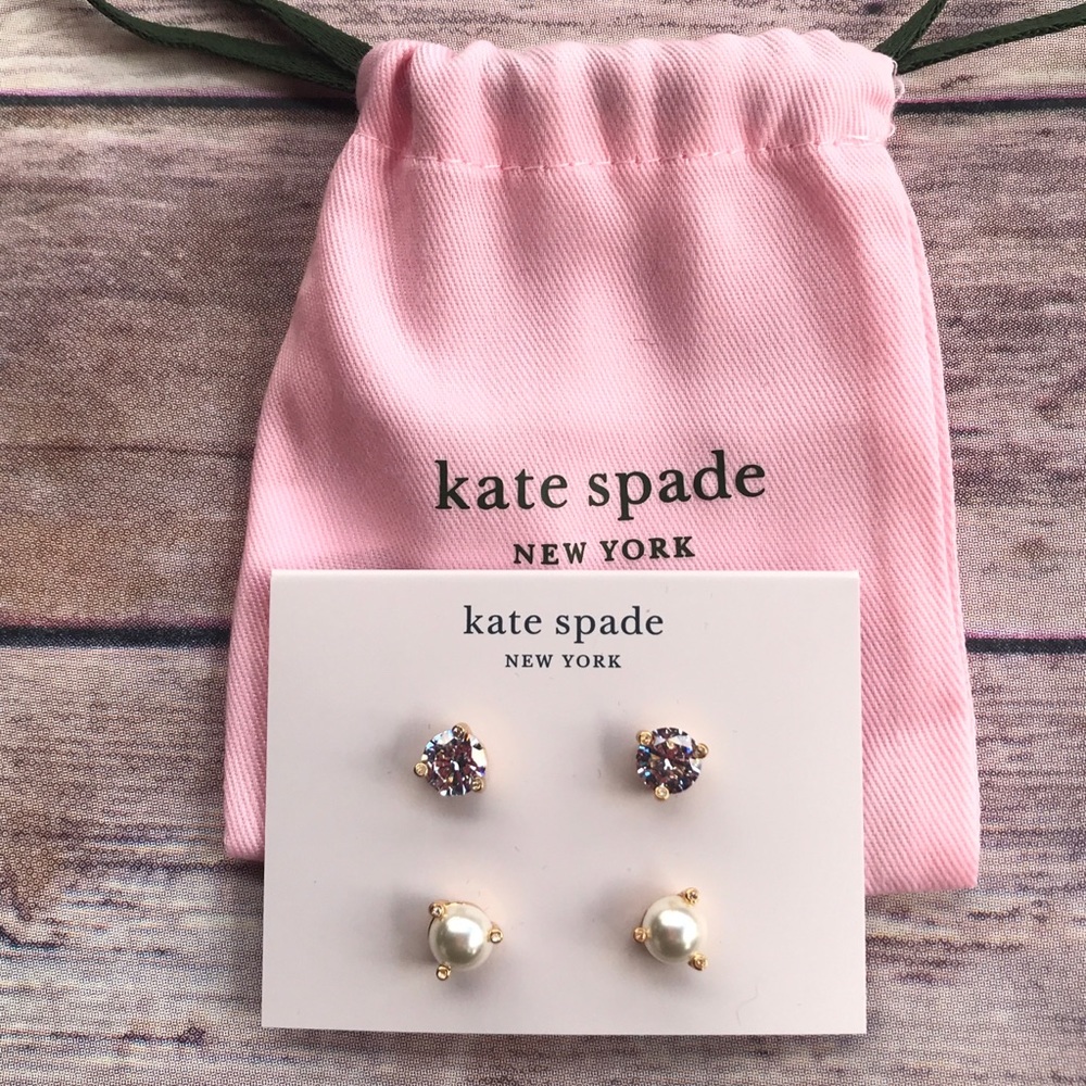 Kate Spade Rise N’ Shine Stud Earrings Set of 2